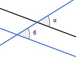 Parallel Straight - Angle
